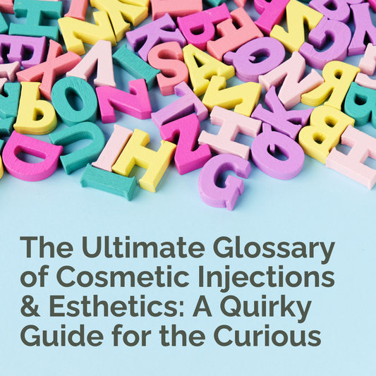 The Ultimate Glossary of Cosmetic Injections &amp; Esthetics: A Quirky Guide for the Curious
