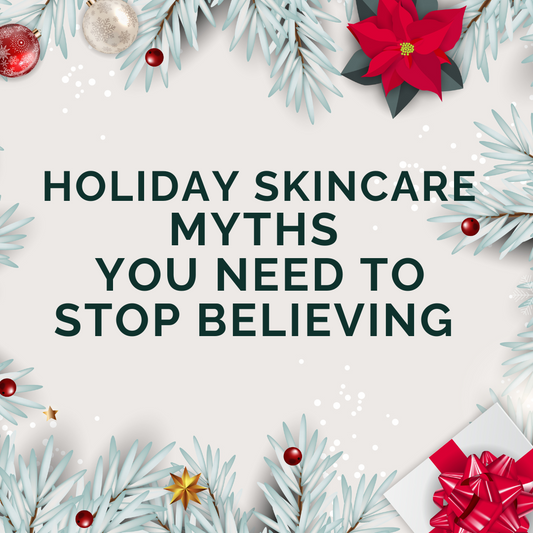 Keep your skin radiant this holiday by debunking winter skincare myth.