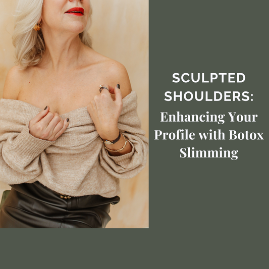 A woman showcasing her sculpted shoulders enhanced by Botox. 1