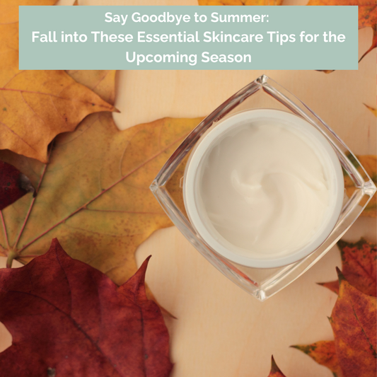 Fall skincare tips, emphasizing the ideal season for a new skincare routine. 2