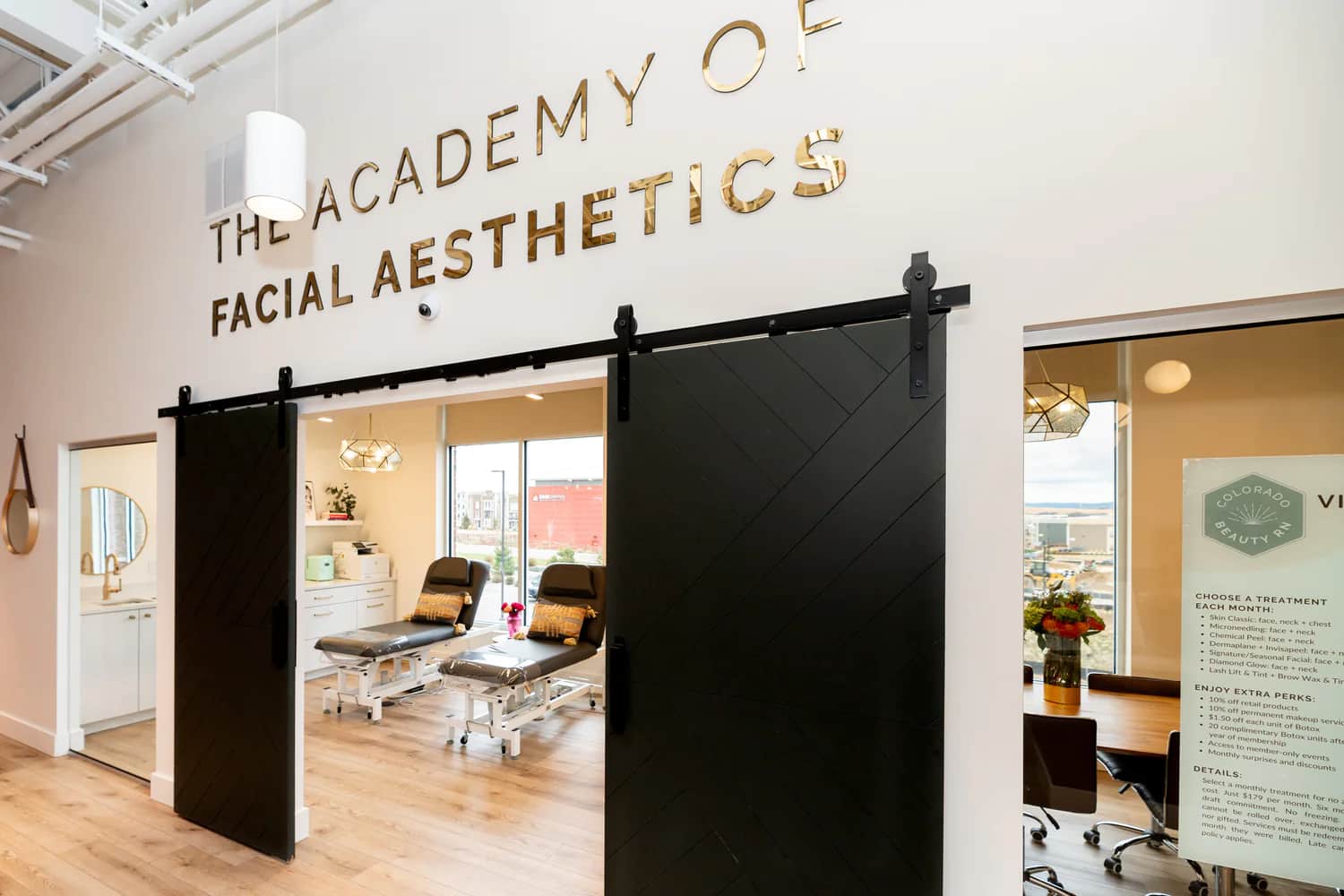 the academy of facial aesthetics room